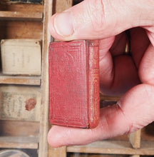 Load image into Gallery viewer, Diamond Text Book. >>MINIATURE BOOK FROM C.1840<< Publication Date: 1840 CONDITION: FAIR