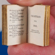 Load image into Gallery viewer, English Bijou Almanac for 1841. A. Schloss. Publication Date: 1840 Condition: Very Good. >>MINIATURE BOOK<<