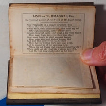 Load image into Gallery viewer, TRUE STORIES OF H.M.S. ROYAL GEORGE. Henry Slight. Publication Date: 1841 Condition: Very Good. >>MINIATURE BOOK<<