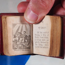 Load image into Gallery viewer, Bible in Miniature or a Concise History of both Testaments. John Harris. London. Circa 1806. >>HUGELY INFLUENTIAL RARE THUMB BIBLE<<