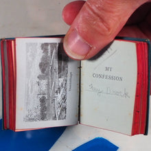 Load image into Gallery viewer, Thumb Confession Book. Publication Date: 1885 Condition: Very Good. >>MINIATURE BOOK<<