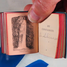 Load image into Gallery viewer, Thumb Confession Book. Publication Date: 1885 Condition: Very Good. >>MINIATURE BOOK<<