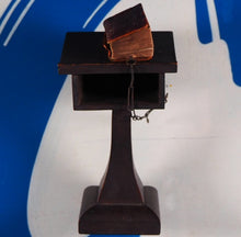 Load image into Gallery viewer, Holy Bible Containing the Old and New Testaments. Chained Bible and Lectern.>>MINIATURE BOOK<< Publication Date: 1901 Condition: Good
