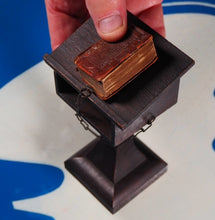 Load image into Gallery viewer, Holy Bible Containing the Old and New Testaments. Chained Bible and Lectern.>>MINIATURE BOOK<< Publication Date: 1901 Condition: Good