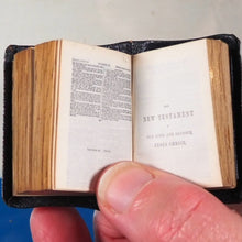 Load image into Gallery viewer, The Holy Bible Containing the Old and New Testaments Translated out of the Original Tongues.by His majesty's special command. Glasgow: David Bryce and Son. London, Henry Frowde, Oxford University Press Warehouse, Amen Corner.1896 >>MINIATURE BOOK<<