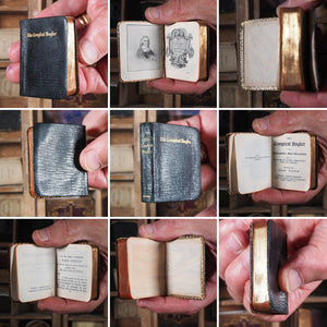 Compleat Angler or the Contemplative Man's Recreation. Being a Discourse of Rivers, Fish-ponds, Fish and Fishing.>>MINIATURE BOOK<< Walton, Izaak. C.1900