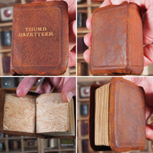 Load image into Gallery viewer, Bryce's Thumb Gazetteer of the World. Comprising the Most Recent Statistical Information and Notices of the Most Important Historical Events Associated with the Places Named, also the Last Census. 1893
