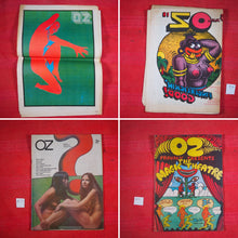 Load image into Gallery viewer, Set of OZ MAGAZINE FROM THE APOGEE OF THE SIXTIES. Neville, Richard, Felix Dennis and Jim Anderson (Editors). Numbers 1-48 (all published).
