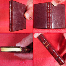 Load image into Gallery viewer, Petites Visites Au Saint-Sacrement Et A La Sainte Vierge. >>FINE MINIATURE BINDING<< Publication Date: 1890 CONDITION: NEAR FINE
