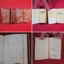 Load image into Gallery viewer, Milton, John. Poetical works of John Milton >>MINIATURE SIGNED BINDING<<  Publication Date: 1840 CONDITION: VERY GOOD
