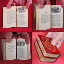 Load image into Gallery viewer, Milton, John. Poetical works of John Milton >>MINIATURE SIGNED BINDING<<  Publication Date: 1840 CONDITION: VERY GOOD
