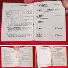 Load image into Gallery viewer, Guide to the Square Dances with a technical glossary. &gt;&gt;MINIATURE DANCE TEXT BOOK&lt;&lt; [Hildesley, Ralph Ernest Alexander]. Publication Date: 1907 CONDITION: VERY GOOD
