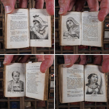 Load image into Gallery viewer, Petites heures dédiees à la sainte Vierge [Little Hours of the Blessed Virgin]. >>UNRECORDED ILLUSTRATED MINIATURE BOOK OF HOURS<< Publication Date: 1819 CONDITION: VERY GOOD
