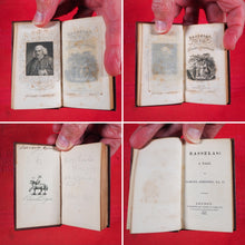 Load image into Gallery viewer, Johnson, Dr.  Rasselas, a Tale. >>MINIATURE LITERARY CLASSIC << Publication Date: 1832 CONDITION: VERY GOOD
