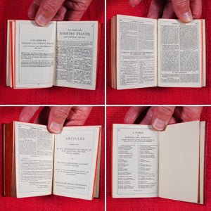 Book of Common Prayer and Administration of the Sacraments and other Rites and Ceremonies of the Church.  >>ROYAL CORONATION MINIATURE PRAYER BOOK<< Church of England. Publication Date: 1911 CONDITION: NEAR FINE