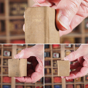 Allies Bible in Khaki, 1914. Holy Bible containing Old and New testaments. Translated out of the original tongues . by His Majesty's special Command. >>RARE BRYCE MINIATURE BIBLE<< Publication Date: 1914
