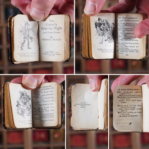 Cottar's Saturday Night and other poems. >>MINIATURE BRYCE BOOK<< Burns, Robert. Publication Date: 1907 CONDITION: GOOD