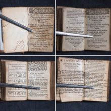 Load image into Gallery viewer, Bèze, Théodore de. Psalter or Psalmes of Dauid : after the translation of the great Bible, pointed as it shall be said or sung in churches: with the morning &amp; euening praier. Company of Stationers. London. 1606.
