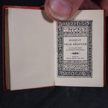 Load image into Gallery viewer, Omar Khayyam. Rubaiyat of Omar Khayyam. Bryce, David &amp; Son. Glasgow. 1904. Complete with rare printed dust-jacket.
