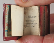 Load image into Gallery viewer, New Testament of the Lord and Saviour Jesus Christ. No publisher. No place. 1910. >>MICROBIBLE BINDING ATTRIBUTED TO 'CHALLENGER'<
