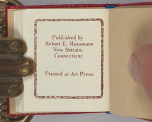 Load image into Gallery viewer, A Boston cordial. E Helene Sherman. Jerome Rubin. Robert E Massmann.  REM Miniatures. New Britain, Conn. 1981.
