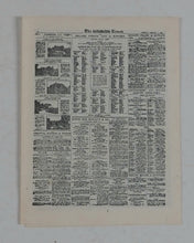 Load image into Gallery viewer, Times Newspaper. Miniature Facsimile of The Times printed for Her Majesty Queen Mary's Dolls' House. Times. [London]. 1924.
