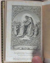 Load image into Gallery viewer, Paroissien Romain très complet. Approuvé par son émminence le Cardinal Meignan Archvêque de Tours. Mame et Fils, Alfred.Tours.1894. >>SET OF 4 MINIATURE FINE SIGNED BINDINGS<<
