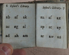 Load image into Gallery viewer, Marshall, John. Infant's Library. [Book2] (Spelling Book or &amp; Syllabary). Marshall, John. No. 4 Aldermary Churchyard in Watling Street. London. Circa 1800
