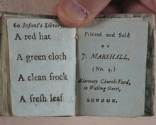 Load image into Gallery viewer, Marshall, John. Infant's Library. [Book2] (Spelling Book or &amp; Syllabary). Marshall, John. No. 4 Aldermary Churchyard in Watling Street. London. Circa 1800
