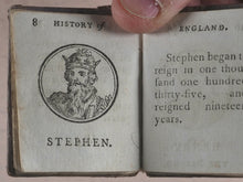 Load image into Gallery viewer, Marshall, John. Infant's Library.[Book 16] A Short History of England for the Infant's Library. Marshall, John. No. 4 Aldermary Churchyard in Watling Street. London. C.1800.
