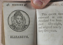 Load image into Gallery viewer, Marshall, John. Infant's Library.[Book 16] A Short History of England for the Infant's Library. Marshall, John. No. 4 Aldermary Churchyard in Watling Street. London. C.1800.
