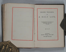 Load image into Gallery viewer, Imitation of Christ [together with] George Nitsch. Golden Thoughts from the Imitation of Christ by Thomas à Kempis. Selected by T[homas] M[artin] Lindsay [together with] Golden Thoughts on a Holy Life. Bryce, David &amp; Son. Glasgow. [1883].
