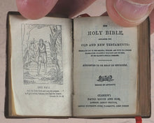 Load image into Gallery viewer, Holy Bible containing Old and New testaments Bryce, David &amp; Son. Glasgow. 1901. Burns Bible in antique 'renaissance' style binding.
