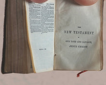 Load image into Gallery viewer, Holy Bible containing Old and New testaments Bryce, David &amp; Son. Glasgow. 1901. Burns Bible in antique 'renaissance' style binding.
