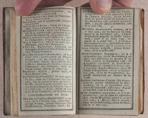 Etrennes Interessantes des Quatre Parties du Monde, pour l'année 1814. [Louis] Janet. Paris. [1813].