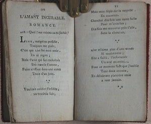 Delices de Paphos, Almanach Chantant, 1803-1804. Rochette, chez, Imprimeur, rue d'Enfet, 772. Paris. 1803. >>Unrecorded French Lovers' Almanac<<