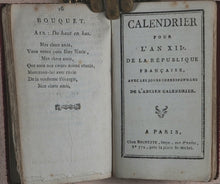 Load image into Gallery viewer, Delices de Paphos, Almanach Chantant, 1803-1804. Rochette, chez, Imprimeur, rue d&#39;Enfet, 772. Paris. 1803. &gt;&gt;Unrecorded French Lovers&#39; Almanac&lt;&lt;
