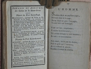 Delices de Paphos, Almanach Chantant, 1803-1804. Rochette, chez, Imprimeur, rue d'Enfet, 772. Paris. 1803. >>Unrecorded French Lovers' Almanac<<