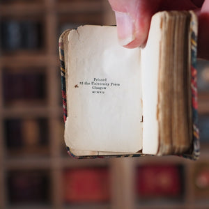 Cottar's Saturday Night and other poems. >>MINIATURE BRYCE BOOK<< Burns, Robert. Publication Date: 1907 CONDITION: GOOD