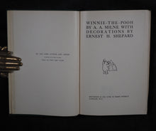 Load image into Gallery viewer, Winnie the Pooh MILNE, A.A. (1882-1956), [SHEPARD, Ernest H., illustrator]. FIRT EDITION. Published by London: Methuen &amp; Co. Ltd., 1926 HARDCOVER. Very good condition.
