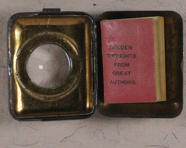 Crowther, Alice. Golden Thoughts from great authors. Frederick A. Stokes Company. New York.  Circa 1900.