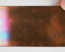 Load image into Gallery viewer, Personal printing plate of Mr David Bryce. [Glasgow]. Circa 1885.
