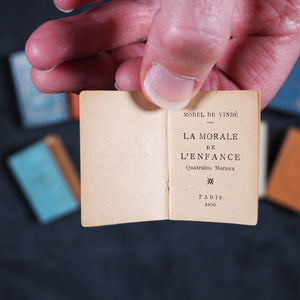 Gracieuse, La . Pairault, P. et Cie. Paris. 1896. Complete with ten French miniature books in Louis XV style bookcase/cabinet.