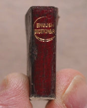 Load image into Gallery viewer, Smallest English Dictionary in the World.  Bryce, David &amp; Son. Glasgow. 1893.&gt;&gt;MINIATURE BRYCE DICTIONARY IN LOCKET&lt;&lt;

