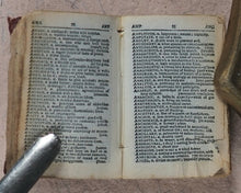 Load image into Gallery viewer, Smallest English Dictionary in the World.  Bryce, David &amp; Son. Glasgow. 1893.&gt;&gt;MINIATURE BRYCE DICTIONARY IN LOCKET&lt;&lt;
