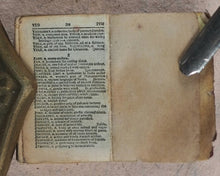 Load image into Gallery viewer, Smallest English Dictionary in the World.  Bryce, David &amp; Son. Glasgow. 1893.&gt;&gt;MINIATURE BRYCE DICTIONARY IN LOCKET&lt;&lt;

