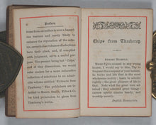 Load image into Gallery viewer, Thackeray, William Makepeace. Chips from Thackeray. Bryce, David &amp; Son. Glasgow. Circa 1890.
