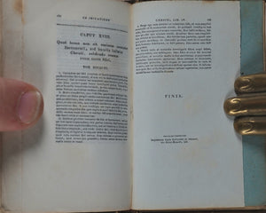 Imitation of Christ]. De Imitatione Christi libri quatuor. Tross, Edwin. Paris. 1855.