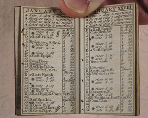 London Almanac for the year of Christ 1829. Company of Stationers. [London, 1828].