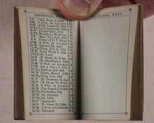 Load image into Gallery viewer, Victoria Miniature Almanack for 1849. Strange, W. Paternoster Row. London. [1848].
